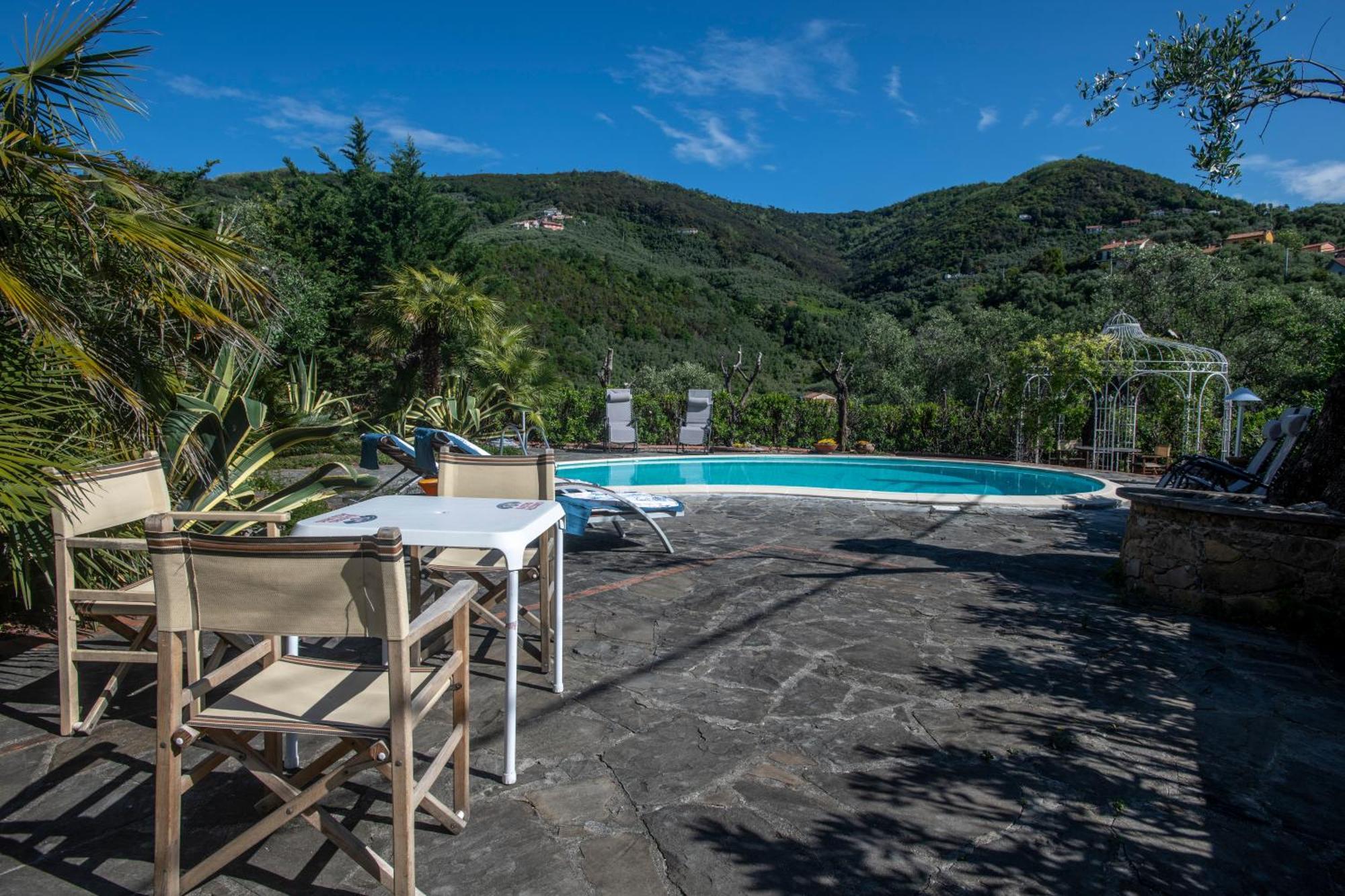 277 - Il Frantoio Della Marchesa - Giardino E Piscina Nel Verde Di Sestri Levante Exterior foto