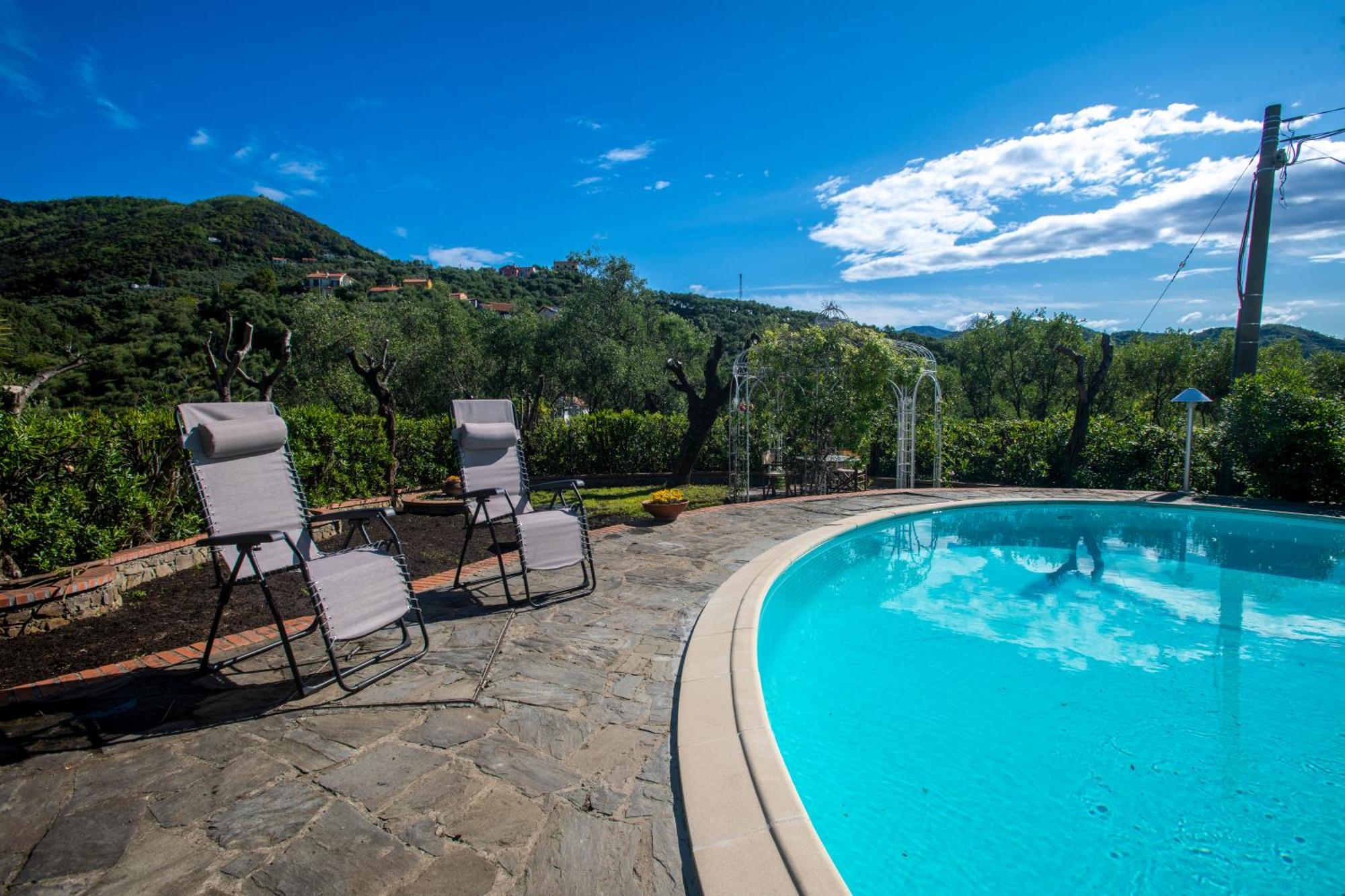277 - Il Frantoio Della Marchesa - Giardino E Piscina Nel Verde Di Sestri Levante Exterior foto